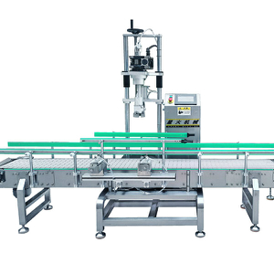 大型單頭稱(chēng)重灌裝旋蓋機(jī)-灌裝旋蓋一體機(jī)